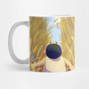 Little Boy In The Field Mug